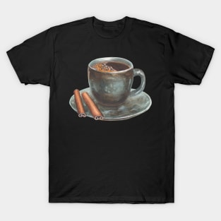 A Cup of Coffee and Cinnamon T-Shirt